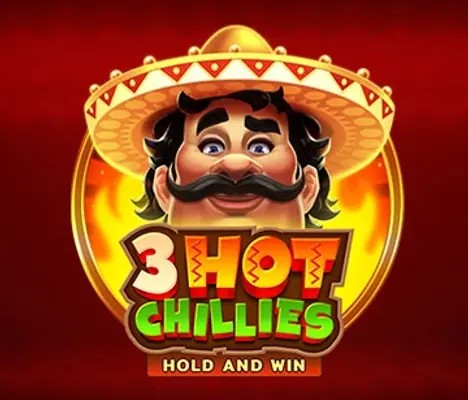 3 Hot Chillies logo by 3 Oaks Gaming Qbet