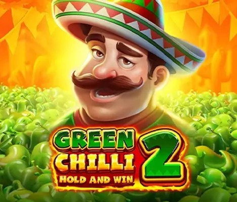 Green Chilli 2 by 3 Oaks Gaming, showcased at qbet-casinonl.com – game logo