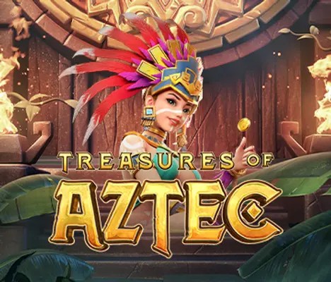 Treasures of Aztec logo by PG Soft at Qbet